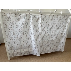 Крыша и шторы для кроватки домика ТД-27